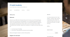 Desktop Screenshot of itauditacademy.com